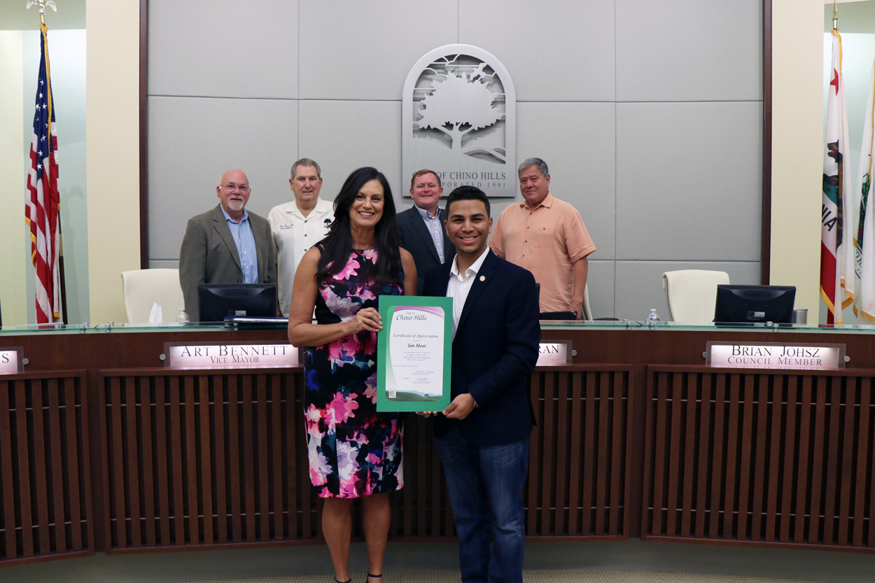 Ian Moet Outgoing P&R Commission Student Member